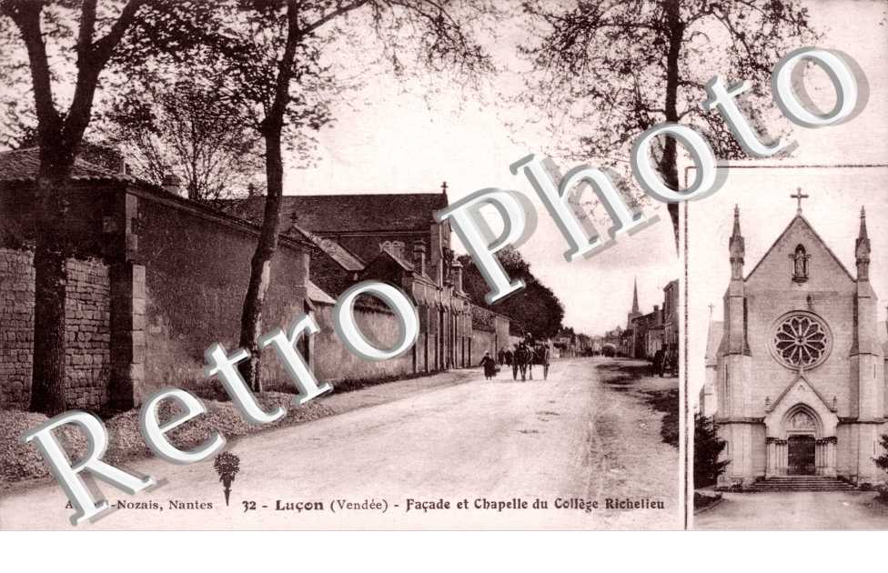 Facade et Chapelle du College Richelieu
