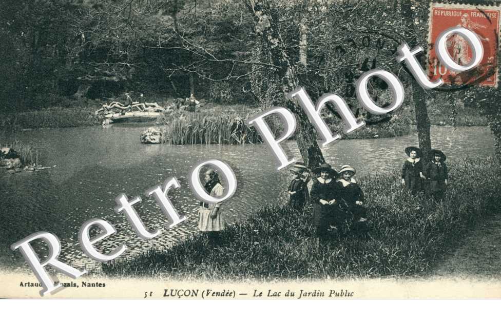 le Lac du Jardin Public