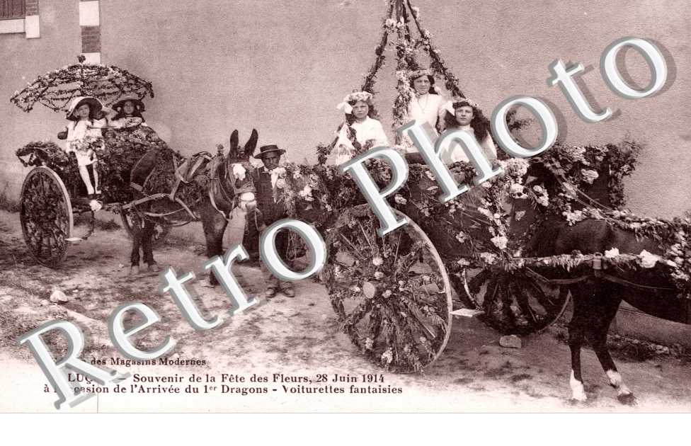 Souvenir de la Fete des Fleurs le 28 juin 1914, Voiturettes Fantaisies