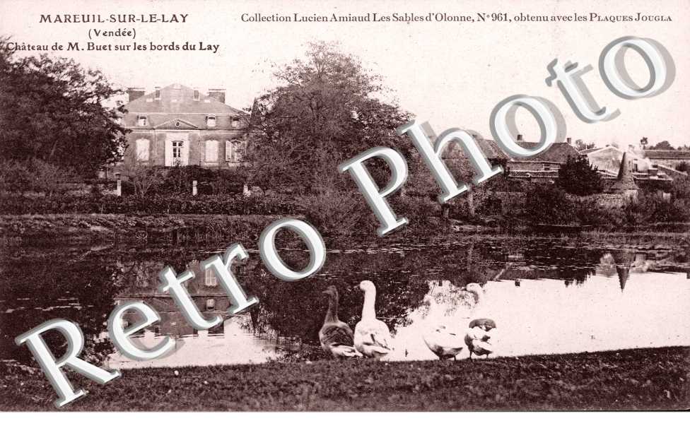 Chateau de M. Buet ur les bords du Lay