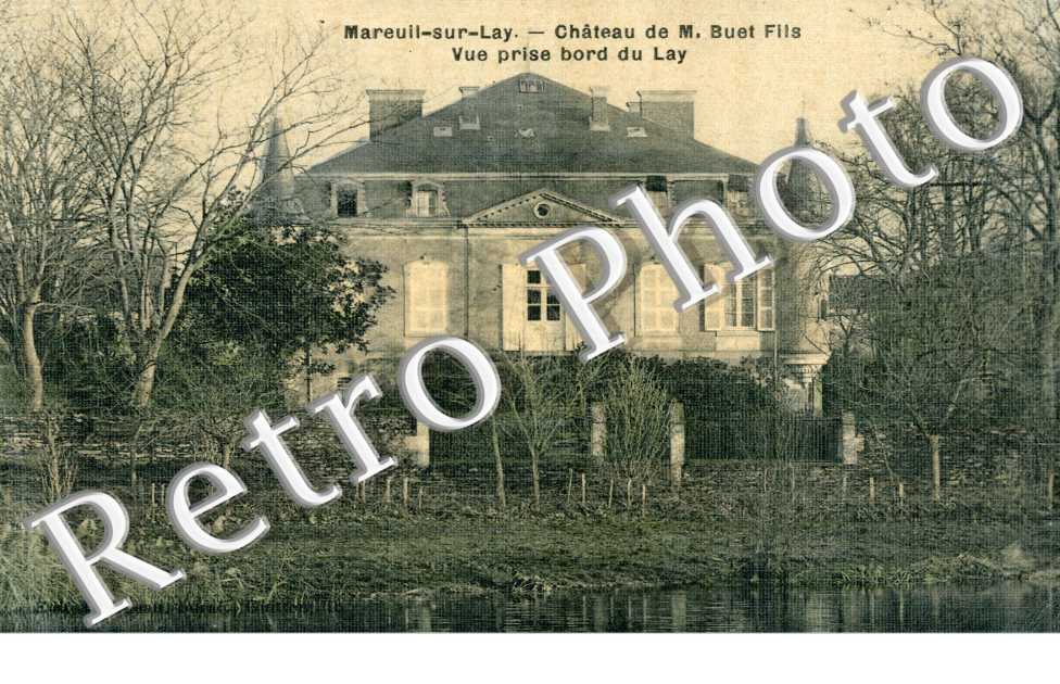 le Chateau de Monsieur Buet Fils, Vue prise du Bord du Lay