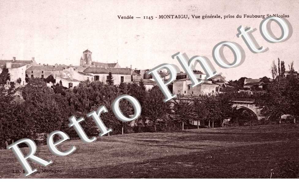 Vue Generale prise du Faubourg Saint-Nicolas