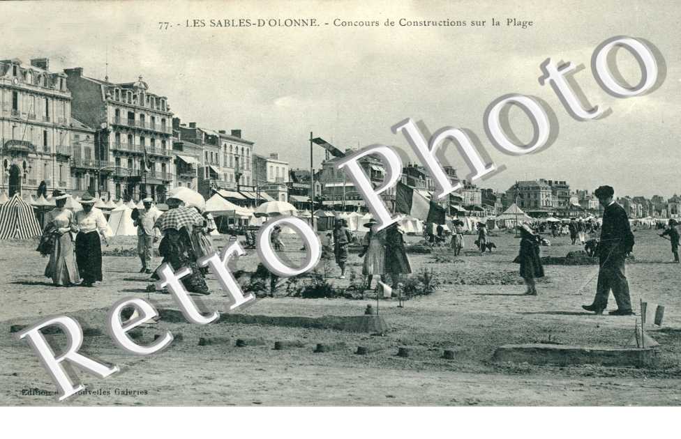 Concours de construction sur la plage
