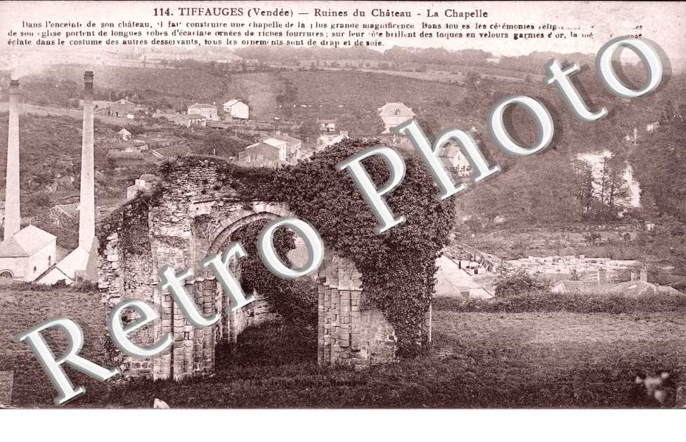 Ruines du chateau - la chapelle