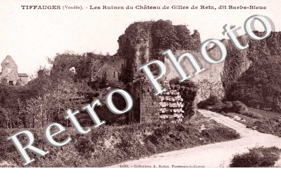 Les ruines du chateau de Giles de Retz