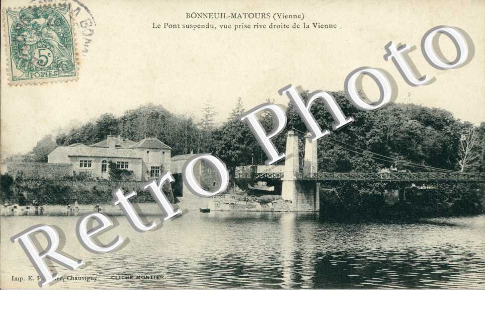 Le pont suspendu