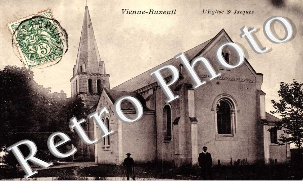 Vienne-Buxeuil, l'Eglise Saint-Jacques