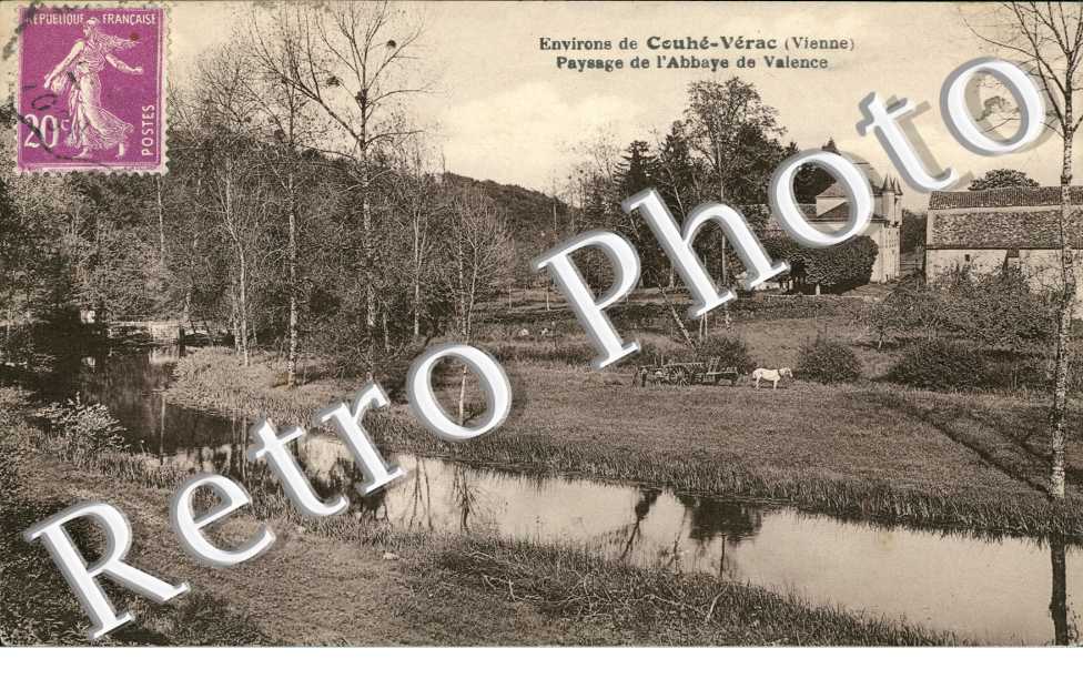 Paysage de l'Abbaye de Valence