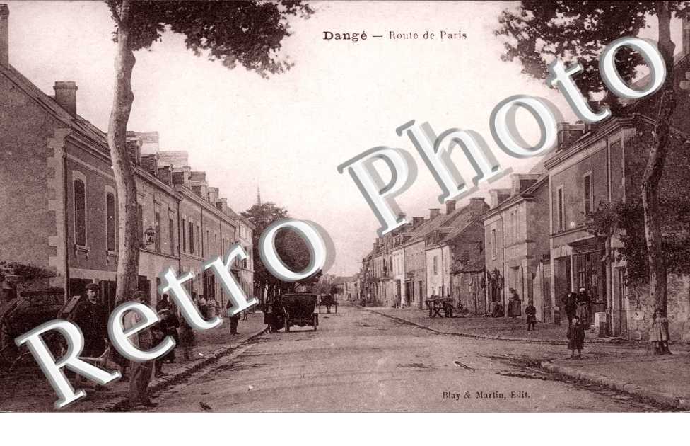 Dange, route de Paris