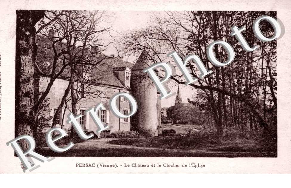 Le Chateau et le Clocher de l'Eglise