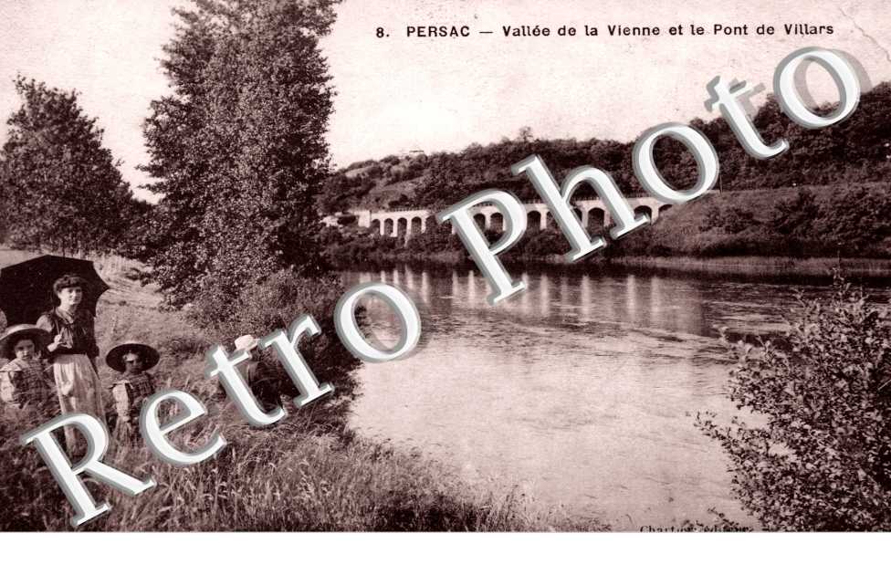 la Vallee de la Vienne et le Pont de Villars