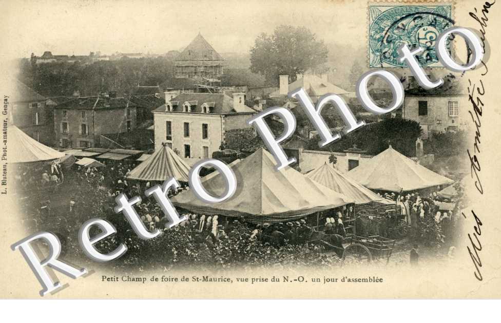 Petit Champ de Foire de Saint-Maurice un Jour d'Assemblee