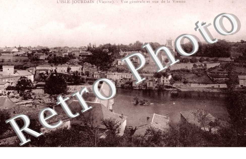 Vue Generale et Vue de la Vienne