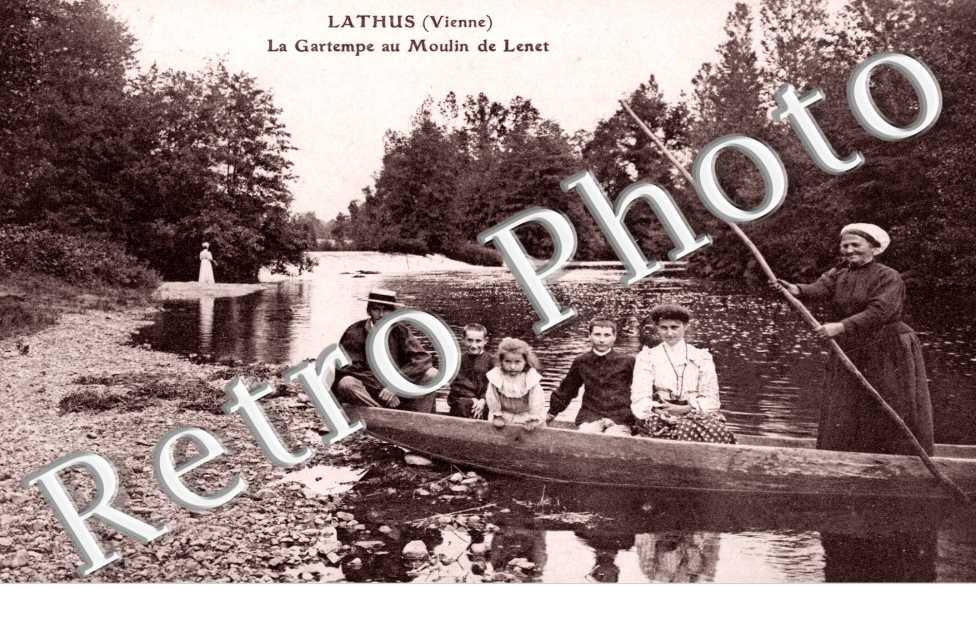 La Gartempe au moulin de Lenet
