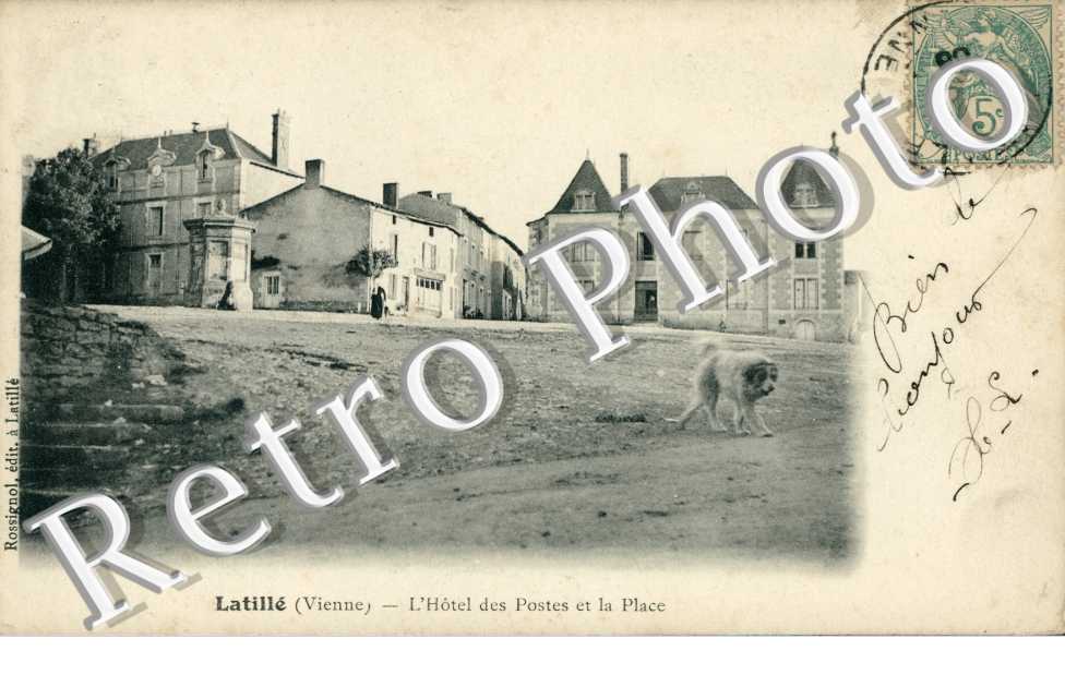 l'Hotel des Postes et la Place