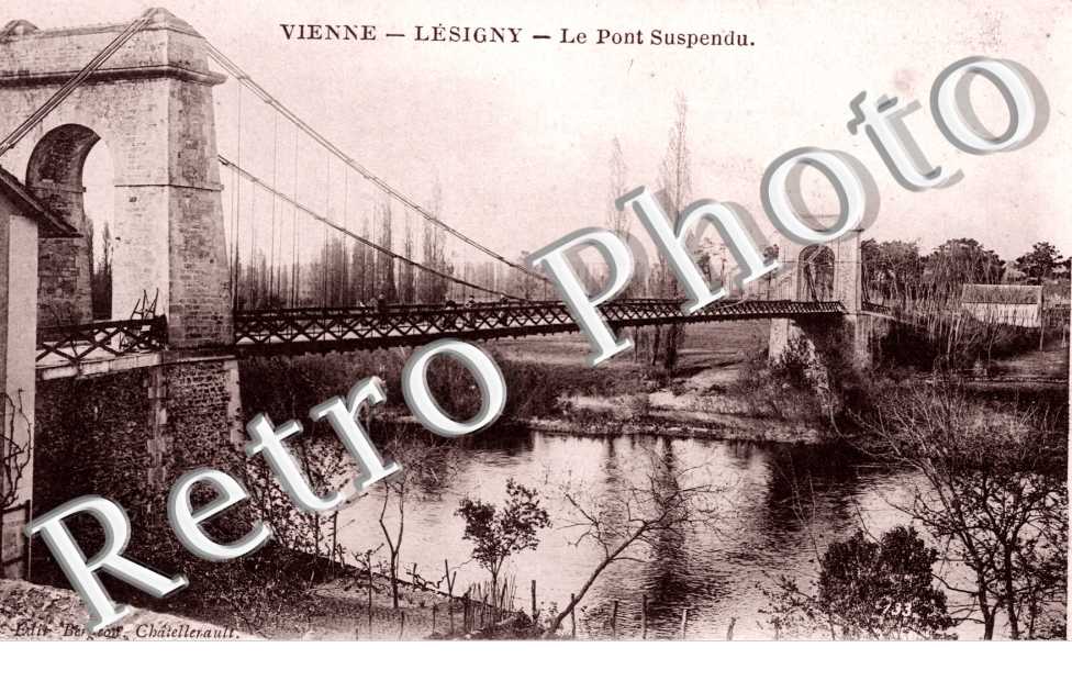 Le pont suspendu