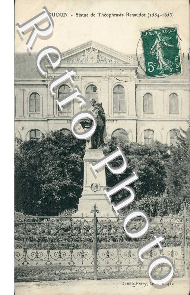 Statue de Theophraste Renaudot