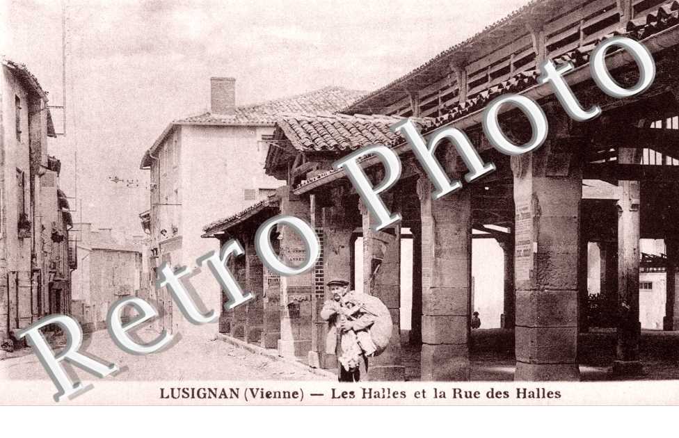 les halles et la rue des Halles