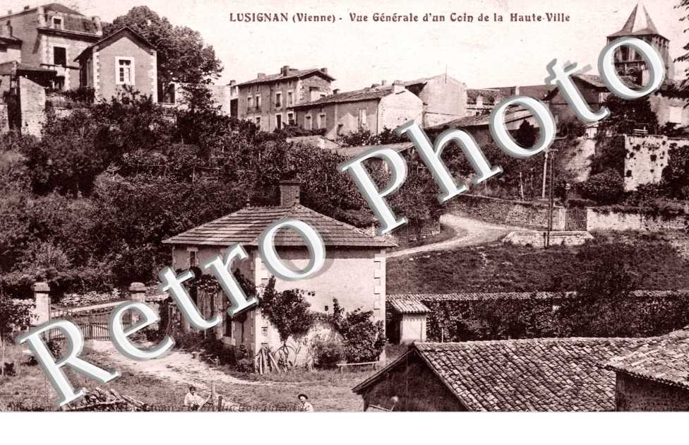 Vue Generale d'un Coin de la Haute-Ville