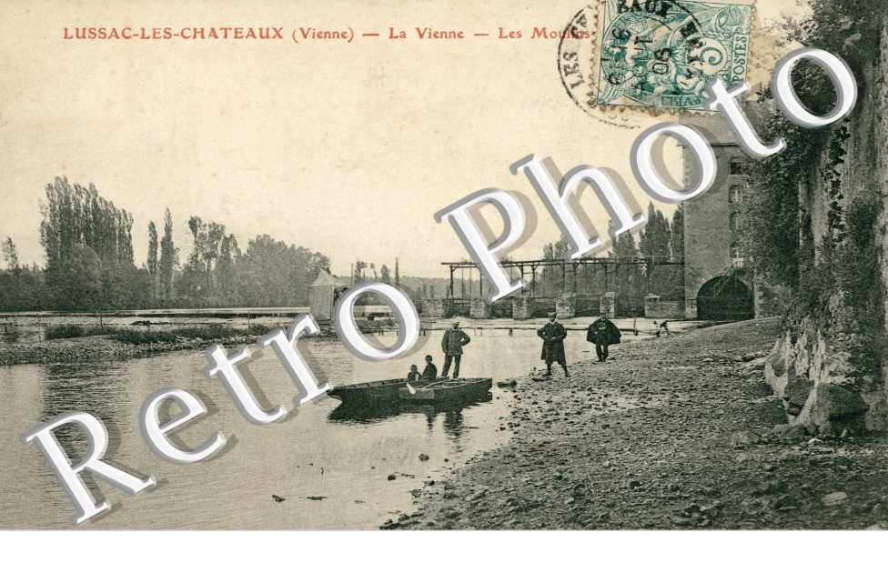 la Vienne, les Moulins