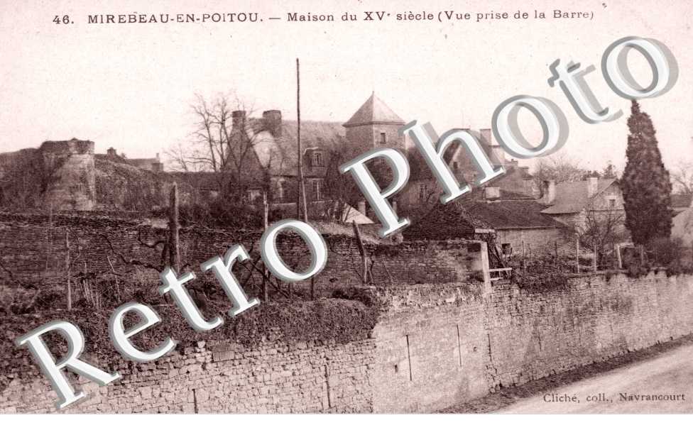 Maison du Xveme siecle, Vue prise de la Barre