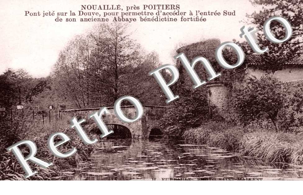 Pont jete sur la Douve