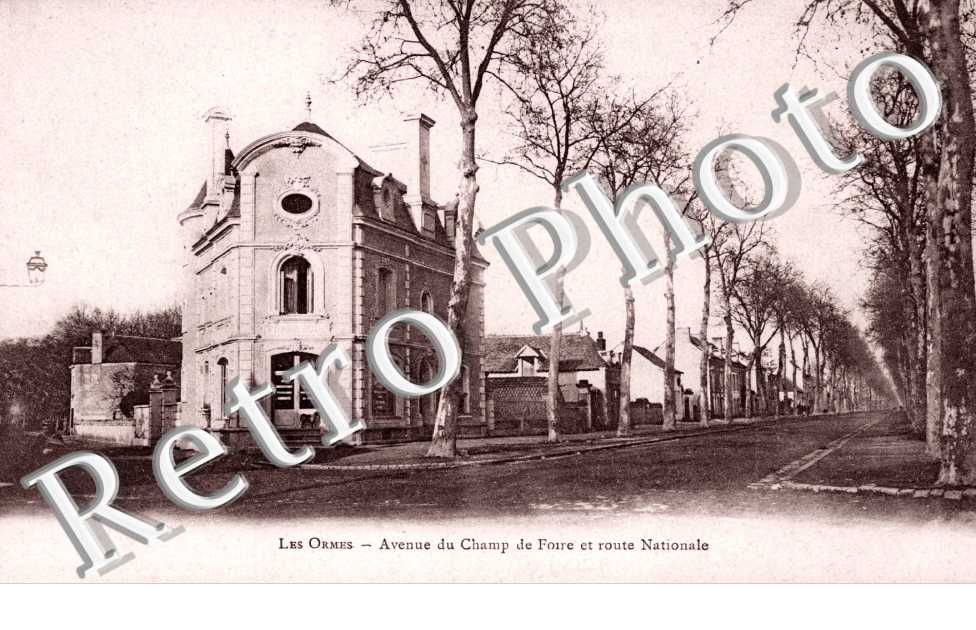 Avenue du champ de Foire et Route Nationale