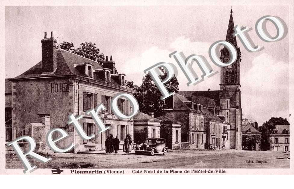Cote Nord de la Place de l&#039;Hotel-de-Ville