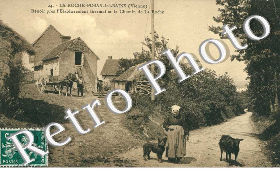 l'Etablissement Thermal et le Chemin de La Roche