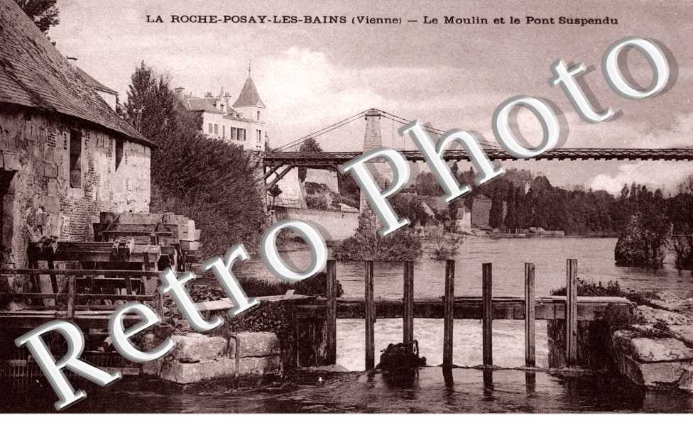 Le Moulin et le Pont Suspendu