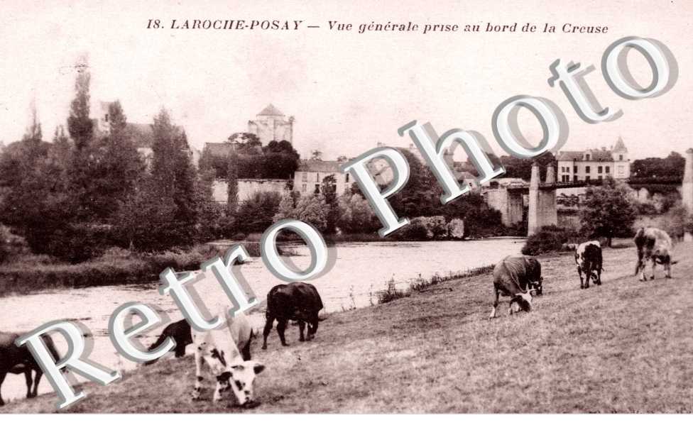 Vue Generale prise au Bord de la Creuse