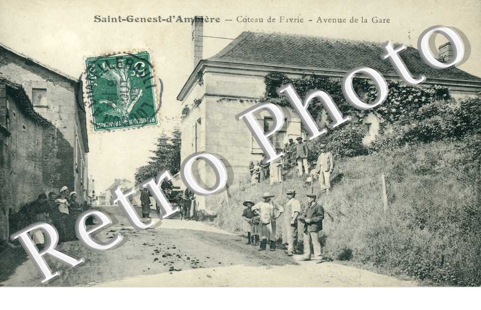 le Coteau de Favrie, l'Avenue de la Gare