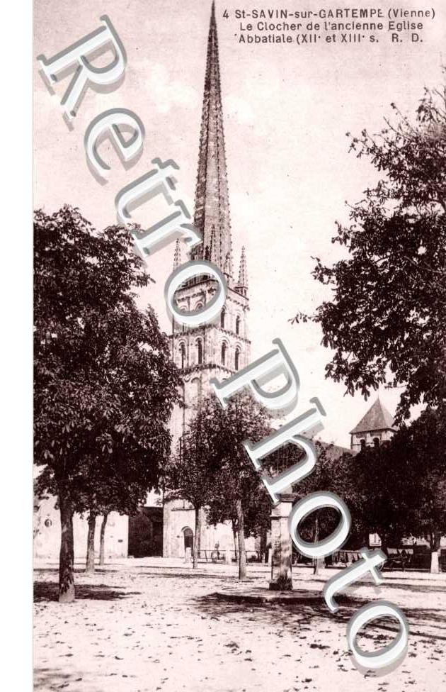 le Clocher de l'Ancienne Eglise Abbatiale