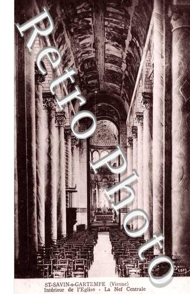 Intérieur de l'église - La Nef centrale