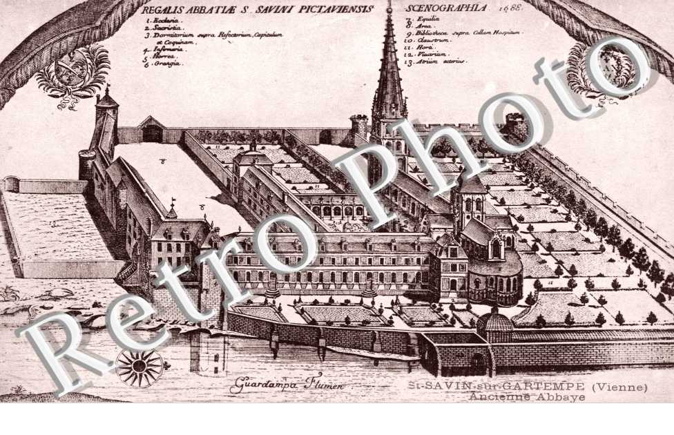 Saint-Savin-sur-Gartempe, l'Ancienne Abbaye
