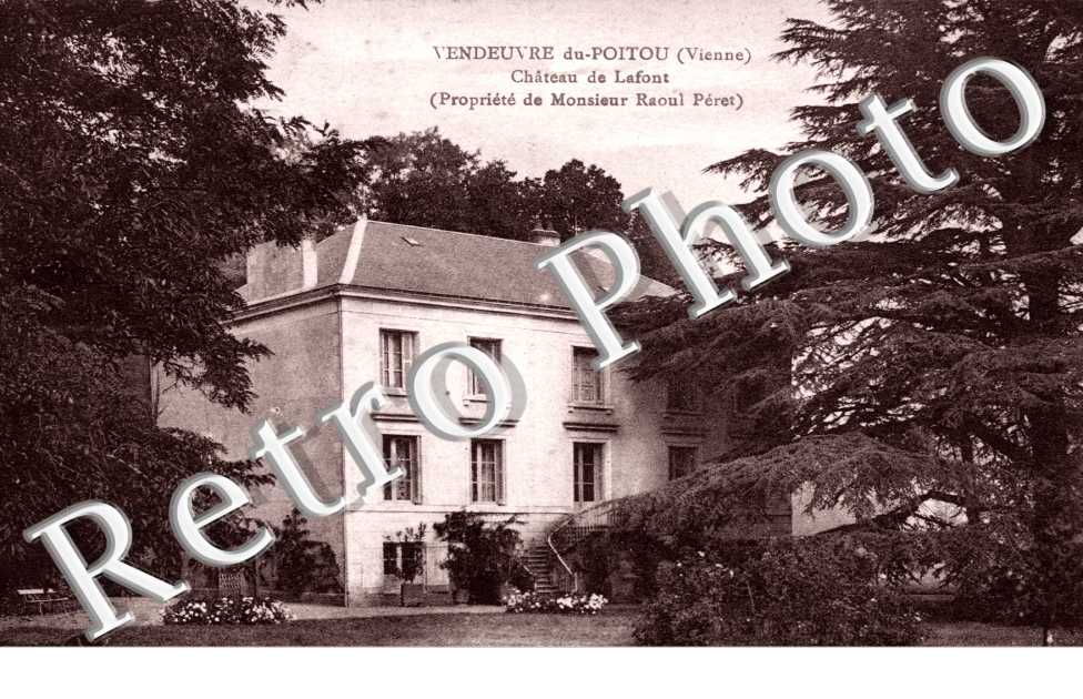 Chateau de Lafont - Propriété de M. Raoul Péret