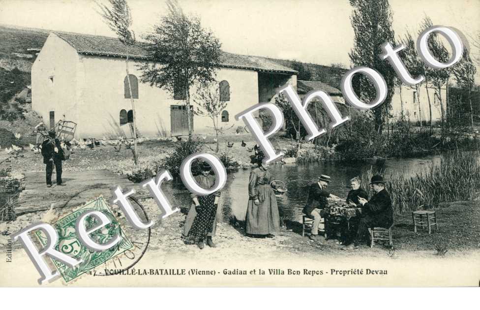 Gadiau et la Villa Bon Repos, Prorpiete Devau