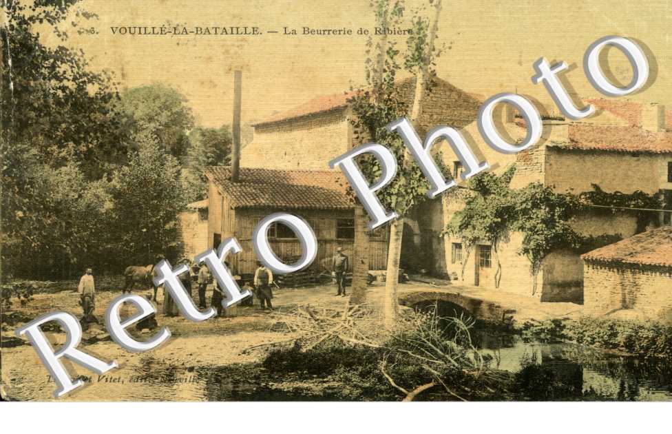 Vouille la Bataille - la beurrerie de Ribiere
