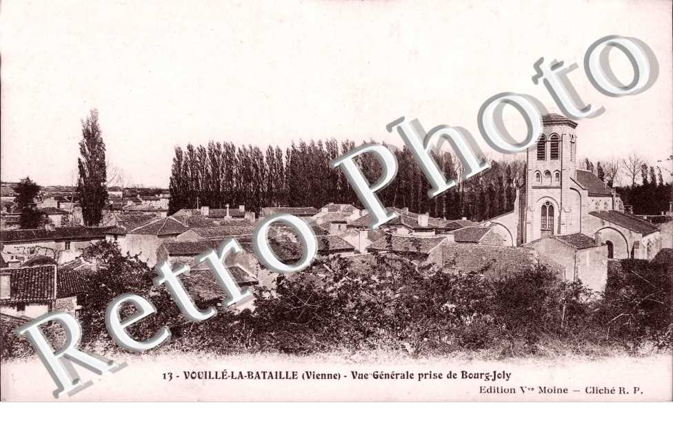 Vouille-la-Bataille, Vue Generale prise de Bourg-Joly