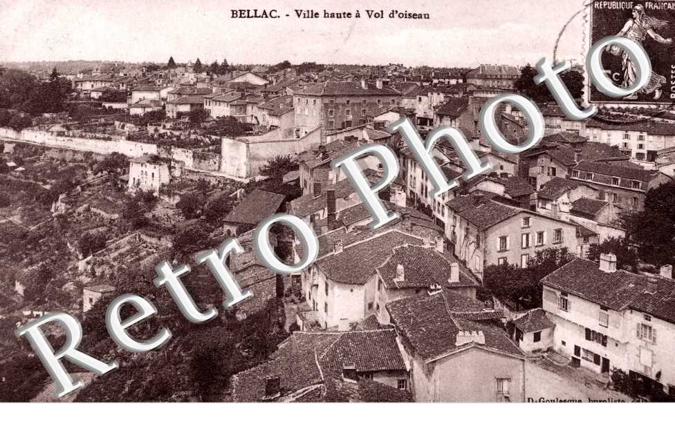 Ville haute a Vol d&#039;Oiseau