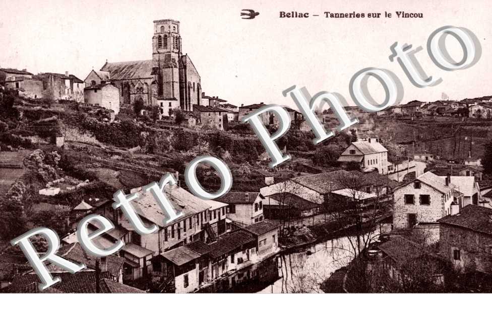 Village Autrefois La Tannerie Sur Le Vincou 87 BELLAC CHATEAU DE BAGNAC