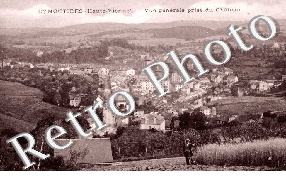 Vue Generale prise du Chateau