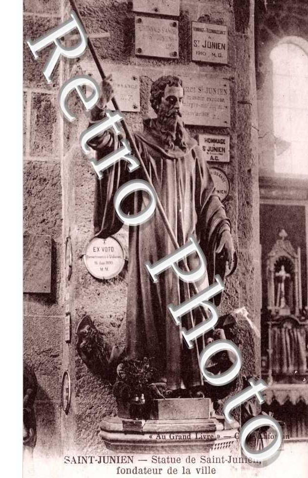Statue de saint Junien