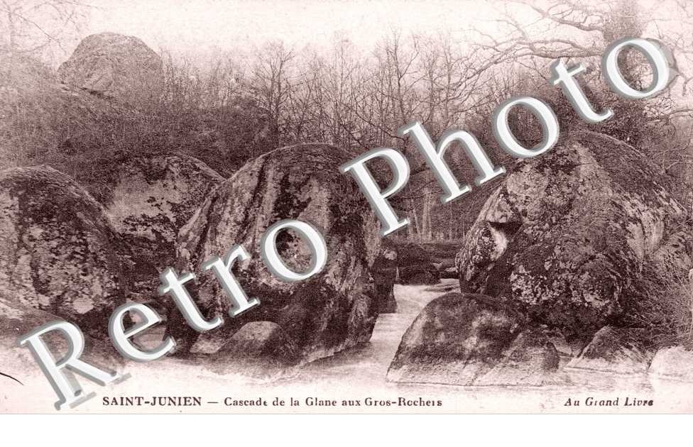 Cascade de la Glane aux Gros-Rochers