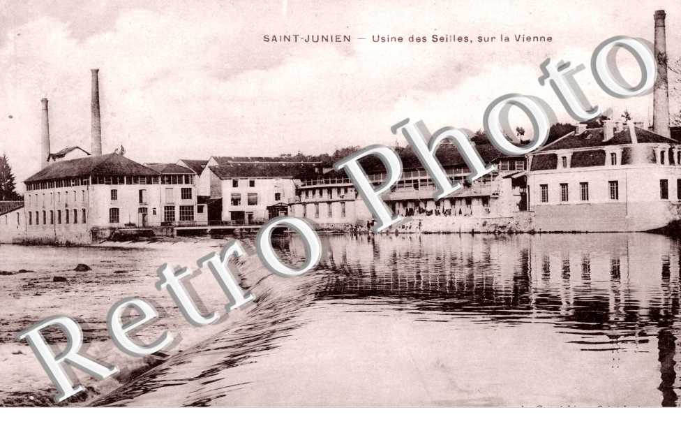 Usine des Seilles sur la Vienne