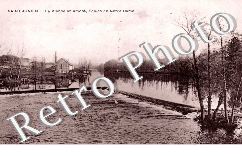 la Vienne en amont, Ecluse de Notre-Dame