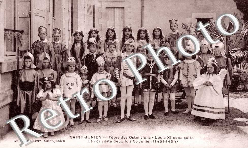 Fetes des Ostensions, Louis XI et sa suite