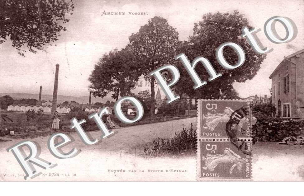 entree par la route d' Epinal