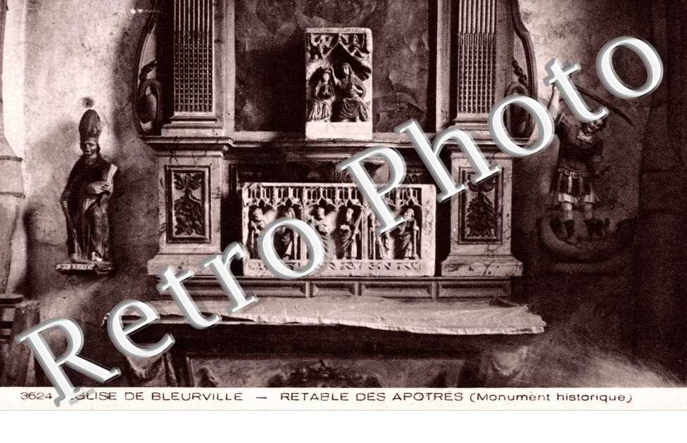 Eglise - Retable des apotres