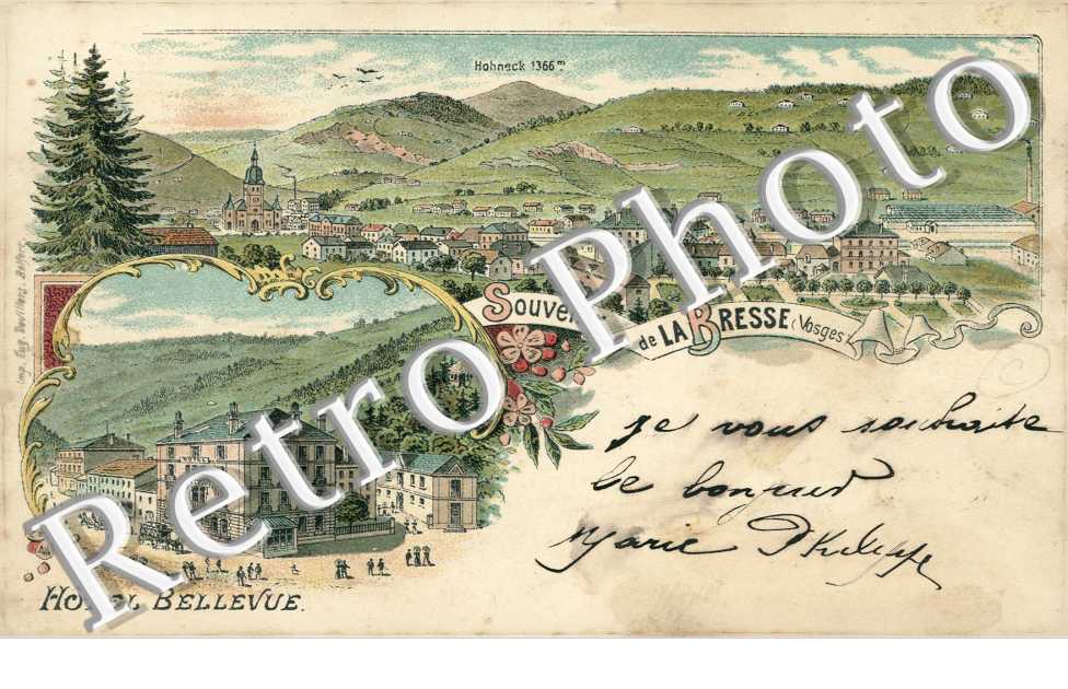 souvenirs de la bresse, hotel Bellevue